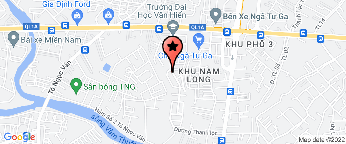 Map go to Tan Luyen Fresh Environment Joint Stock Company