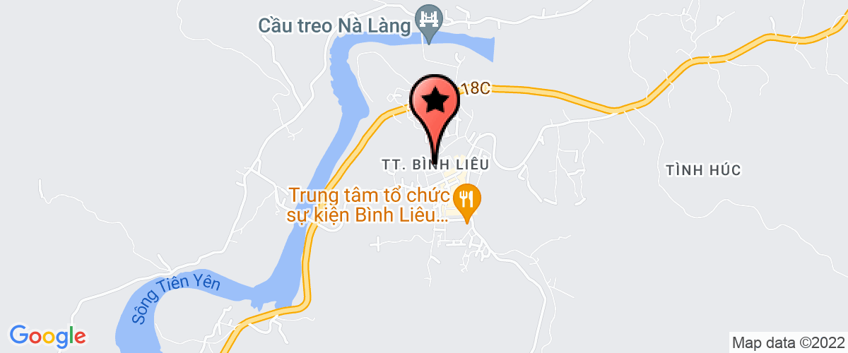 Map go to Phong Tai nguyen va Moi truong Binh Lieu District