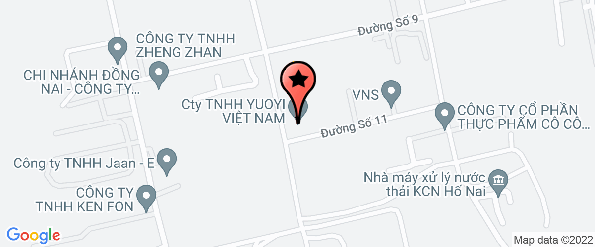 Map go to YUOYI VietNam Company Limited