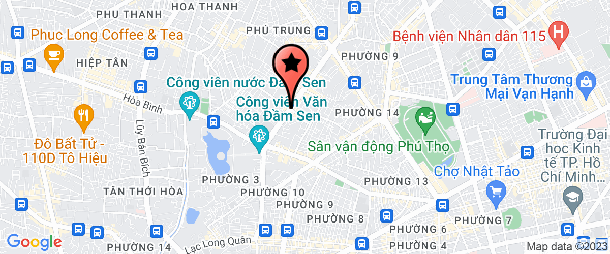 Map go to Vu Viet Thanh Service Trading Company Limited