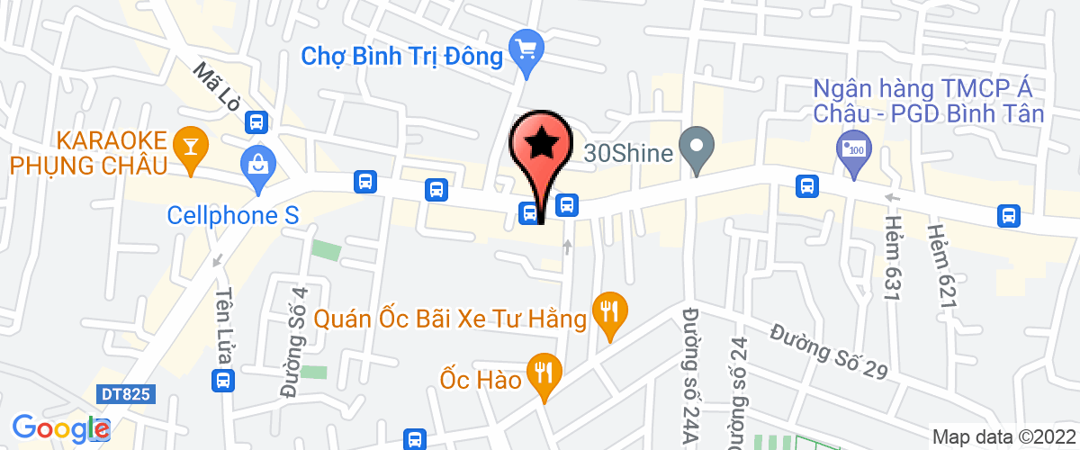 Map go to Hoang Le Mong Thuong Private Enterprise