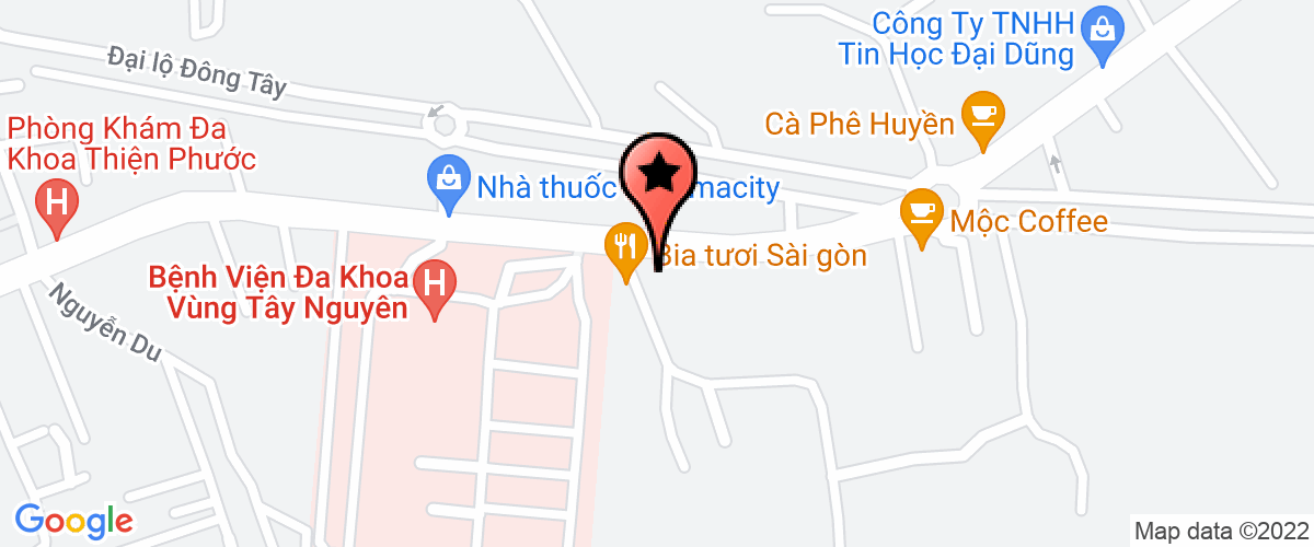 Map go to Thao Nguyen Tourist Company Limited