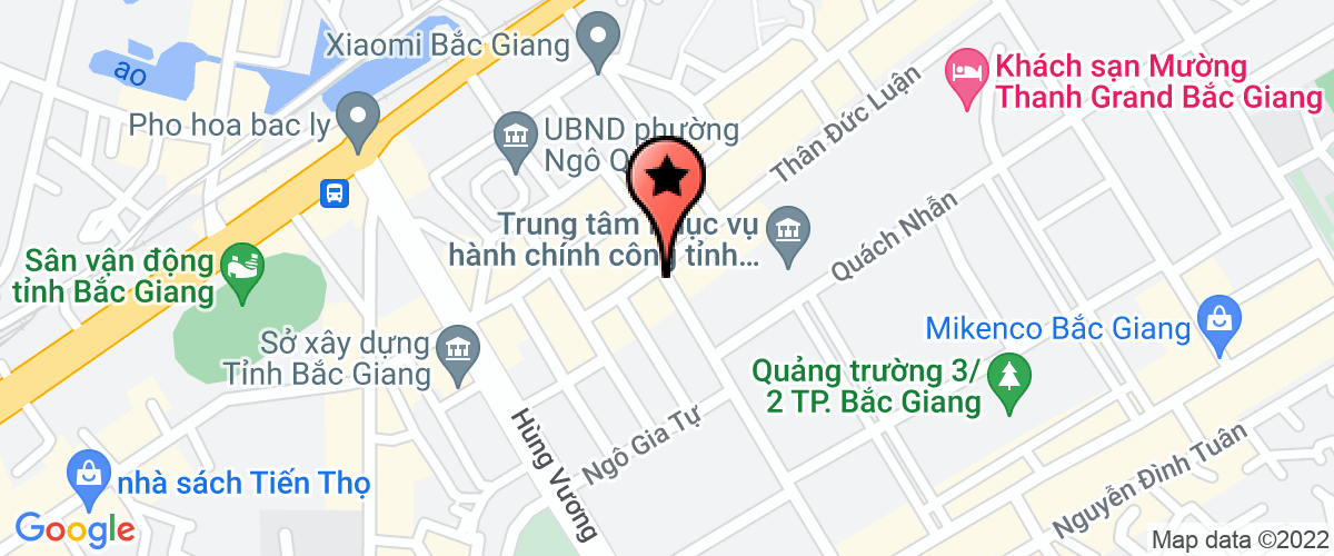 Map go to Thuong Ngoc Mobile Company Limited