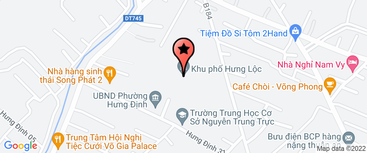 Map go to Chau Anh Private Enterprise