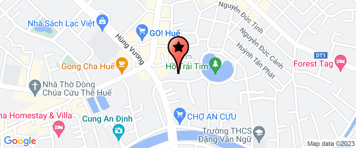 Map go to Dai Thanh Tourist Services and Trading Company Limited