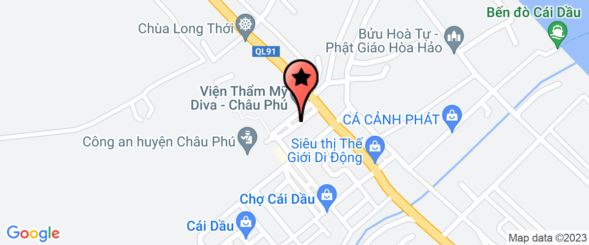 Map go to Dinh Thach Trading Service Company Limited