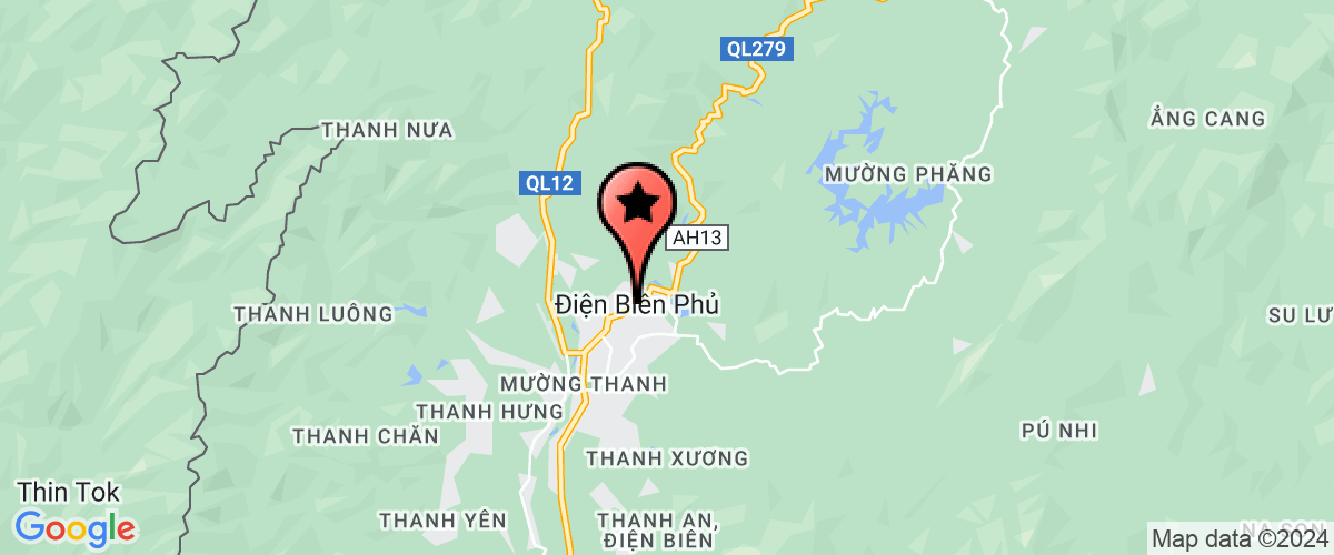 Map go to Manh Cuong Dien Bien Province Construction Investment Joint Stock Company
