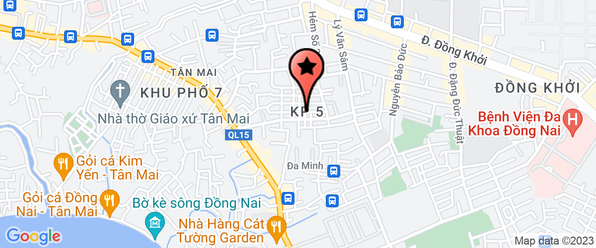 Map go to Bien Thanh Dat Shipping Service Trading Company Limited
