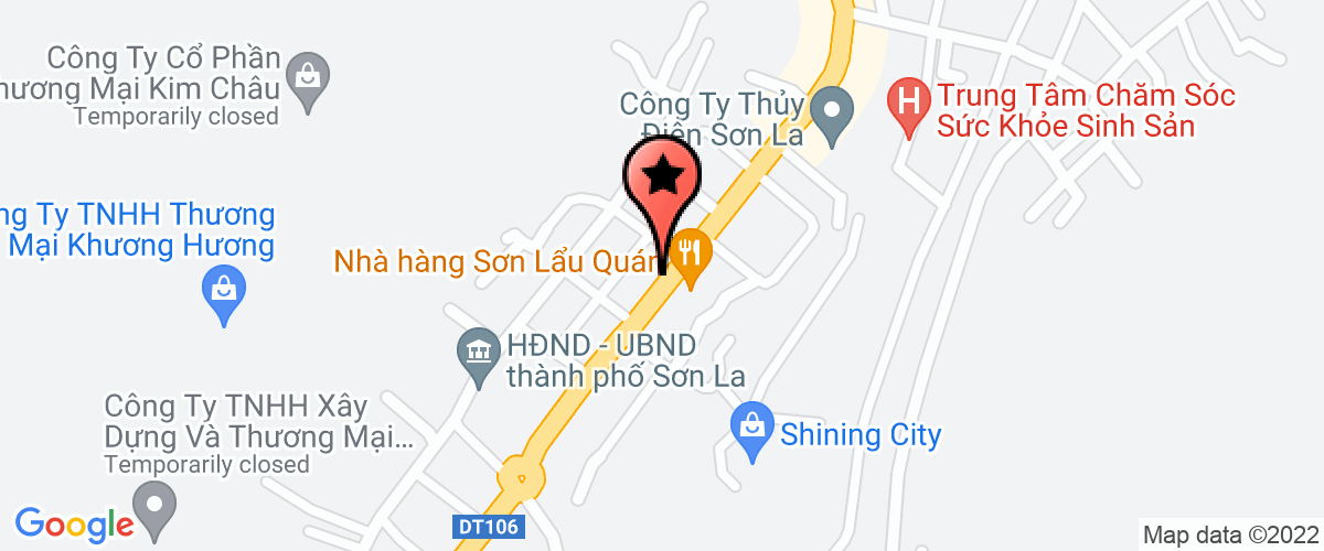 Map go to UBND Phuong Chieng Le