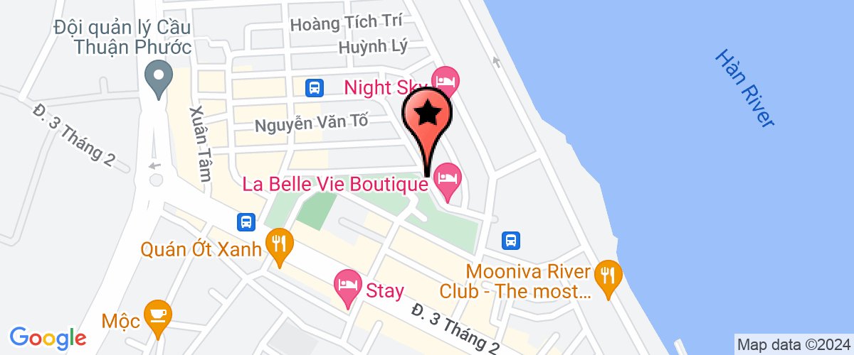 Map go to Danang Football Entertainment Sports Company Limited