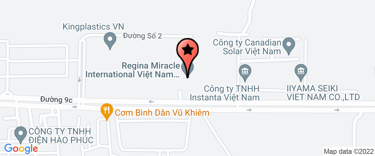 Map go to Hoang Minh Industrial Catering Company Limited