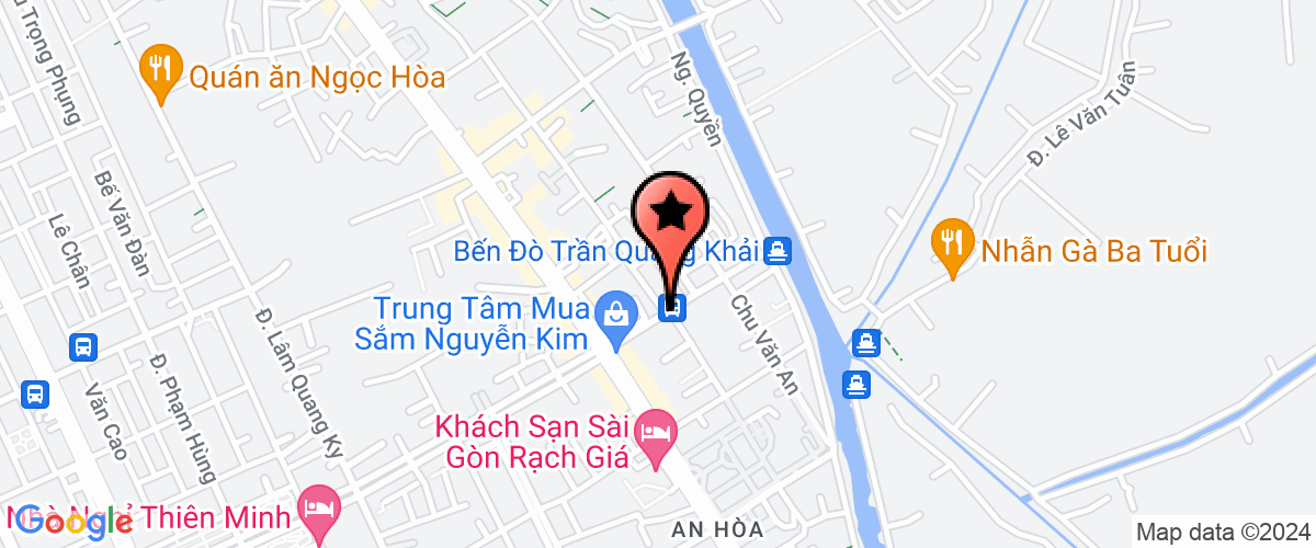 Map go to Nam Hoang Khang Private Enterprise