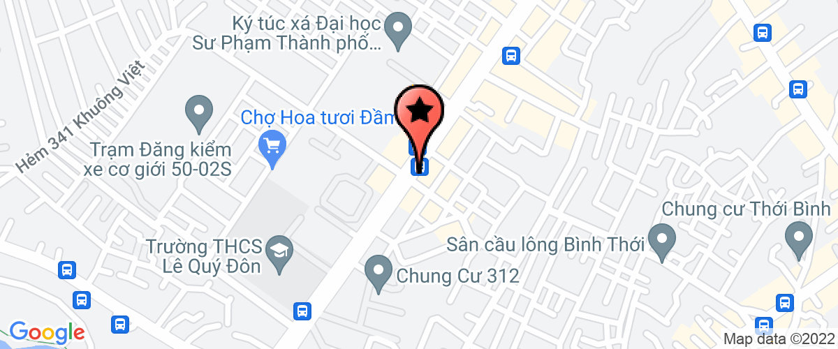 Map go to Hung Gia Hoa Real-Estate Business Joint Stock Company