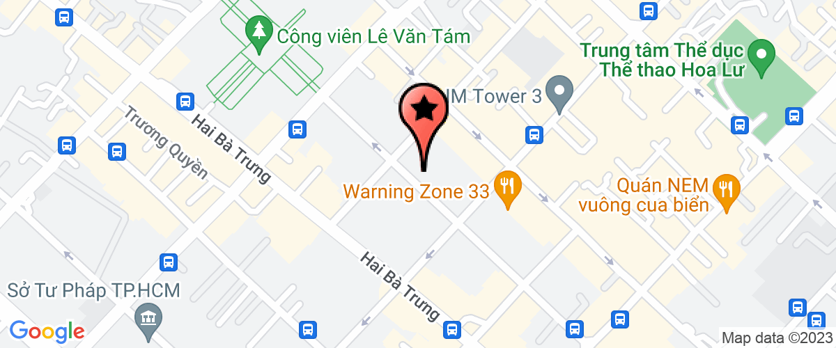 Map go to Quan uy Quan 1 Office
