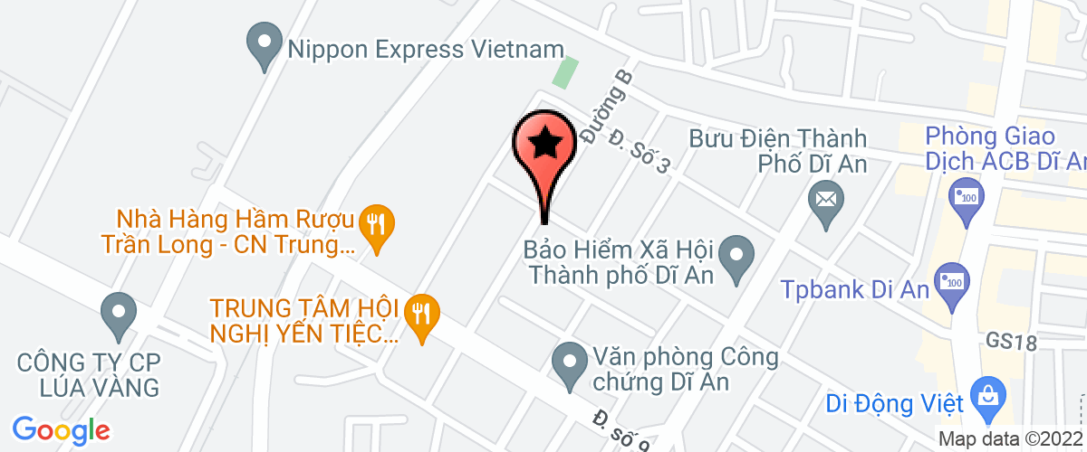 Map go to Da Phuong Tien Ntg Media Joint Stock Company