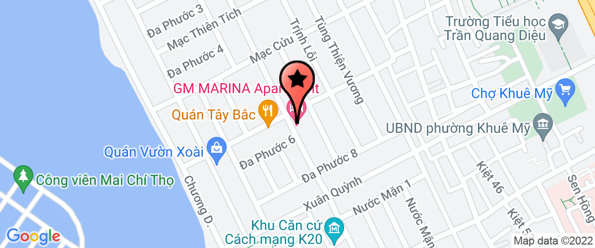 Map go to Marina Thuy Mien Travel Services and Trading Company Limited