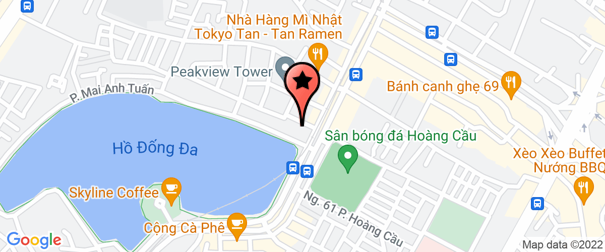 Bản đồ đến Văn phòng đại diện NOVARTIS PHARMA SERVICES AG tại Hà Nội