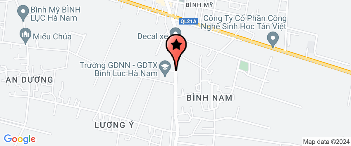 Map go to Thanh Nam Construction and Trading Services Company Limited