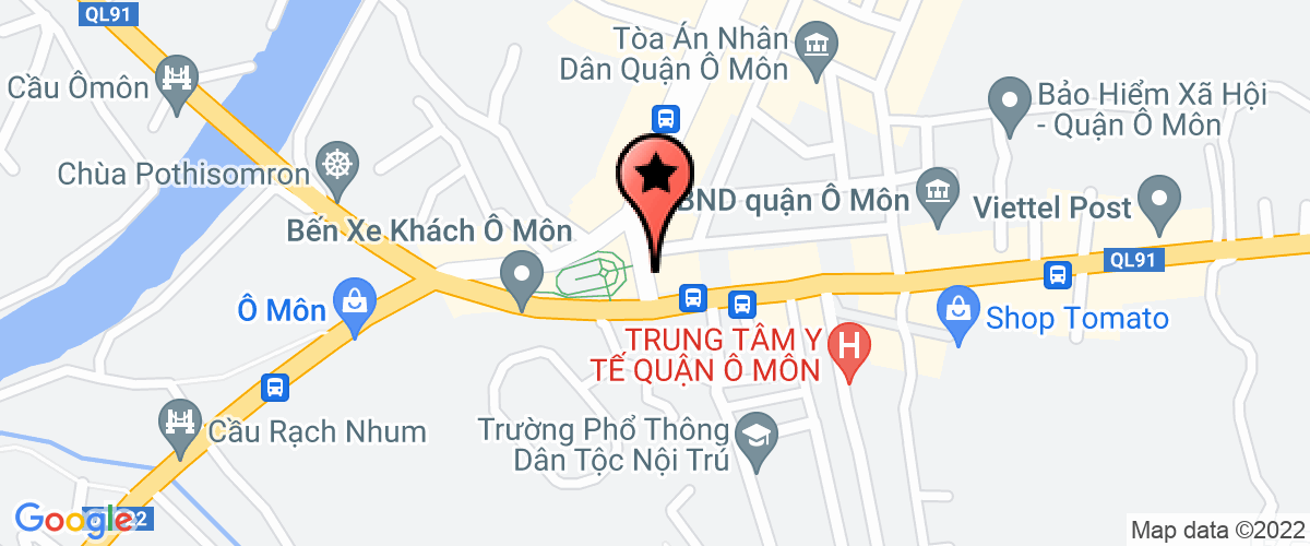 Map go to Cong Chung o Mon Office