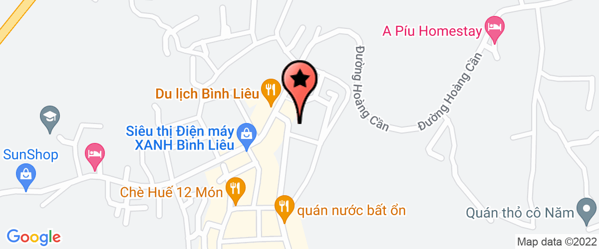 Map go to doan Binh Lieu District