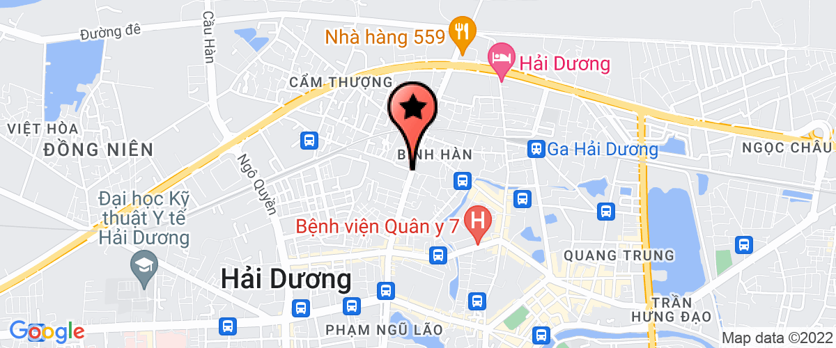 Bản đồ đến Công Ty TNHH Một Thành Viên Thái Hằng