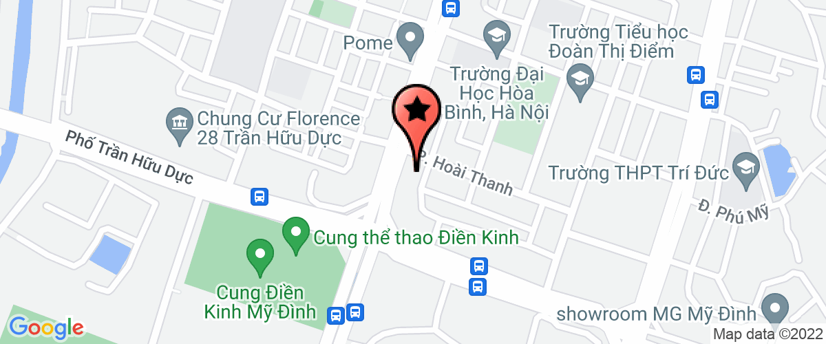 Map go to Thuy Duong Education Service Beauty Joint Stock Company