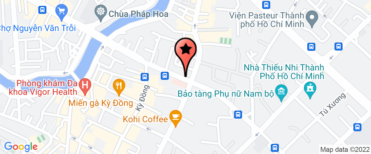 Map go to Phong Kham Tai Mui Hong Sai Gon Service Company Limited