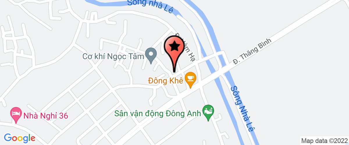 Map go to UBND xa Dong Anh