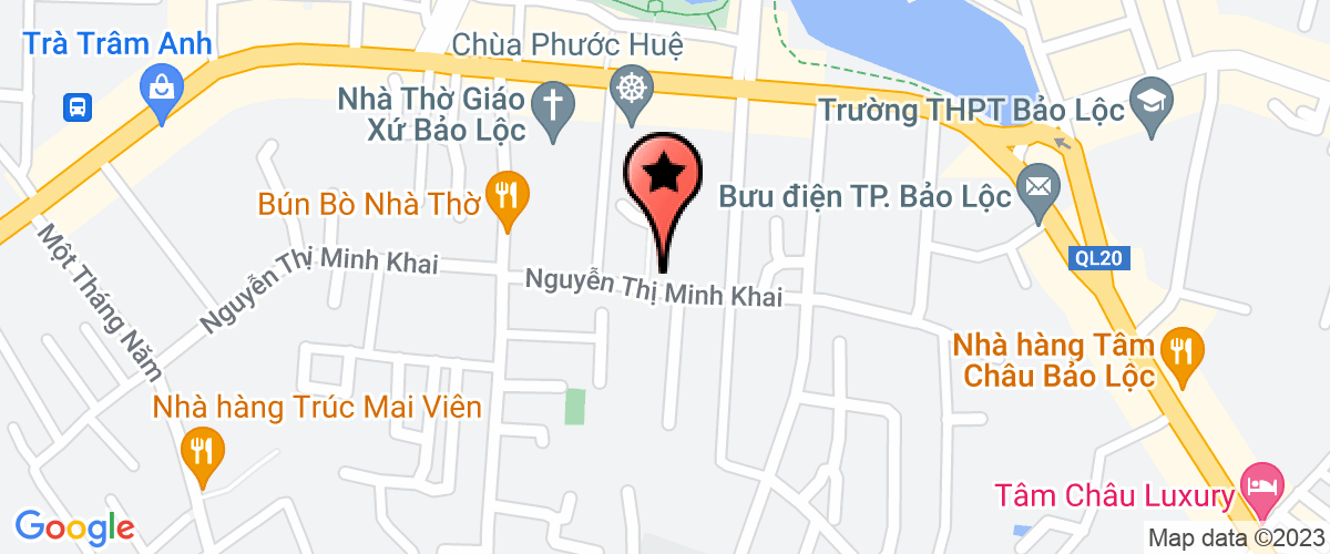 Map go to Nam Truc Co. Ltd
