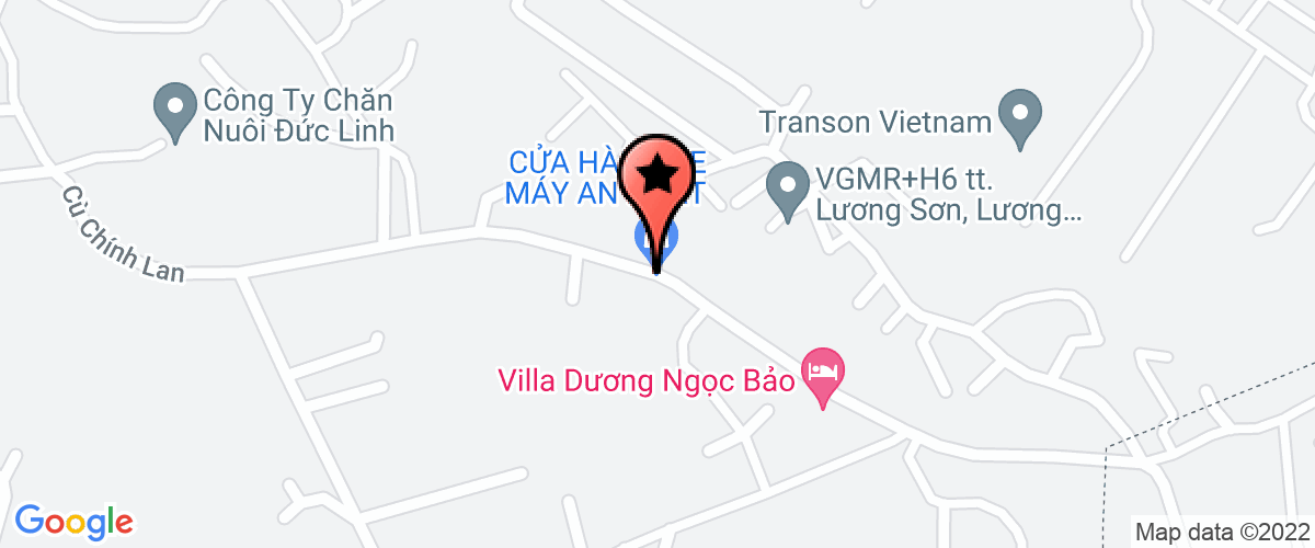 Map go to Hung Vuong - Hoa Binh Stone Exploiting Company Limited