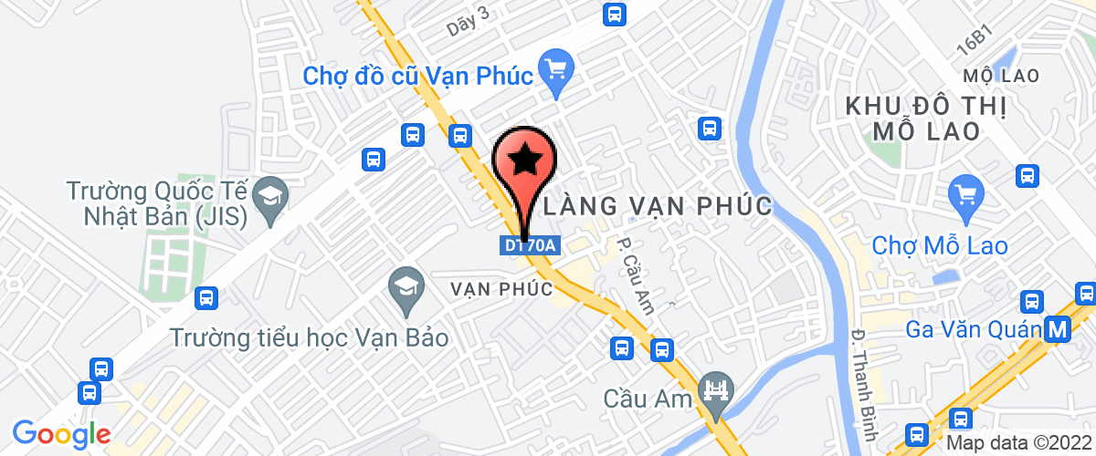 Map go to Ha Noi Ice Company Limited