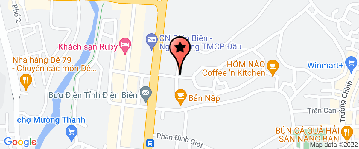 Map go to Ha Linh Dien Bien Province Company Limited