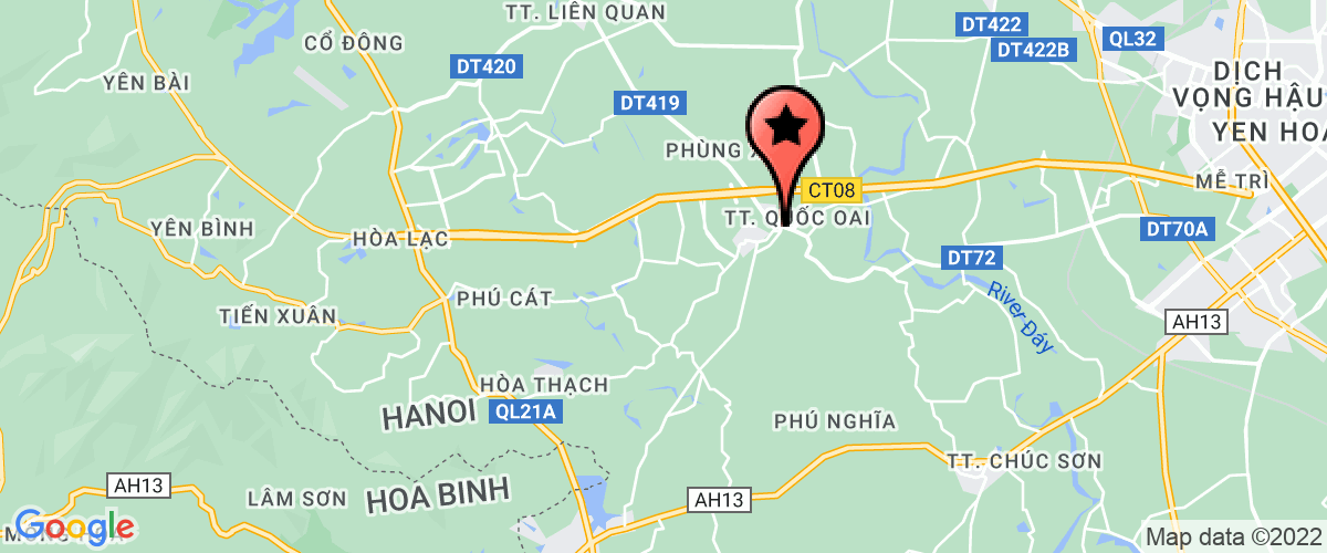 Map go to Adh Viet Nam SX & TM Company Limited