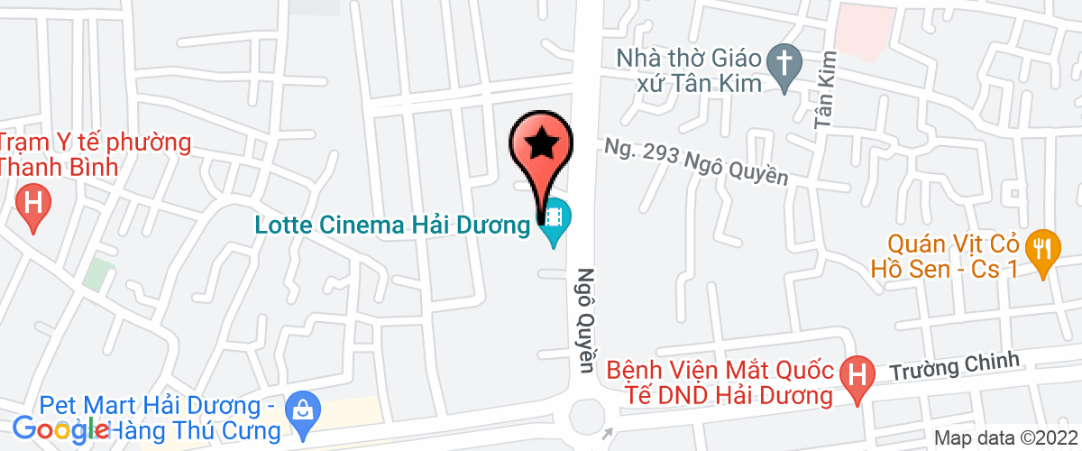 Map go to Nang Mat Troi Insurance Agents Company Limited