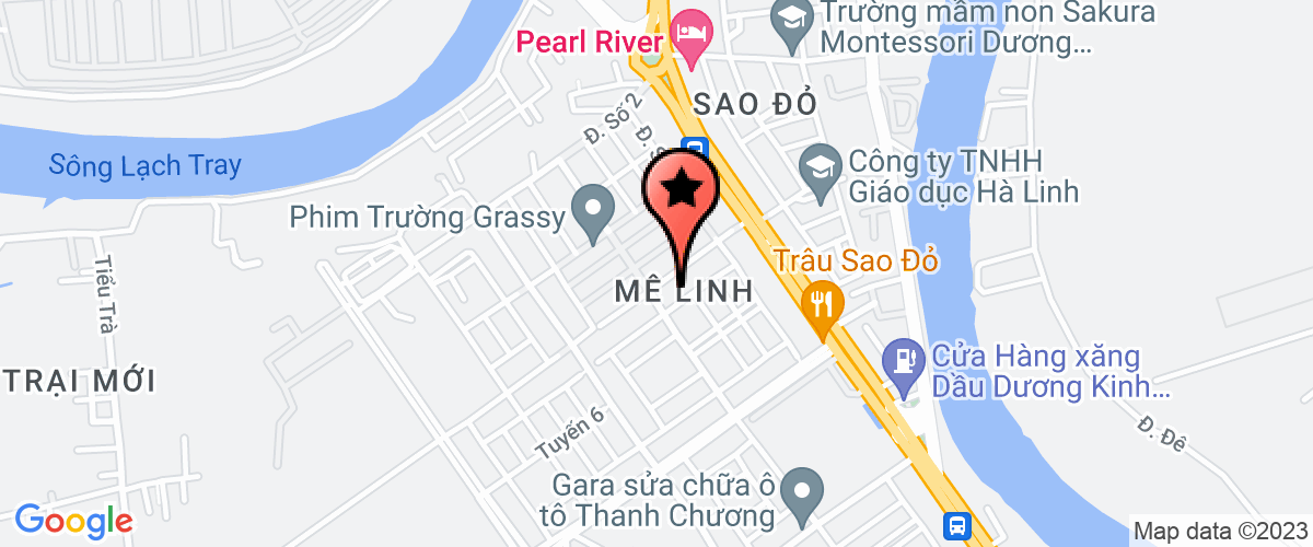 Map go to truong quoc te QSI Hai Phong Company Limited