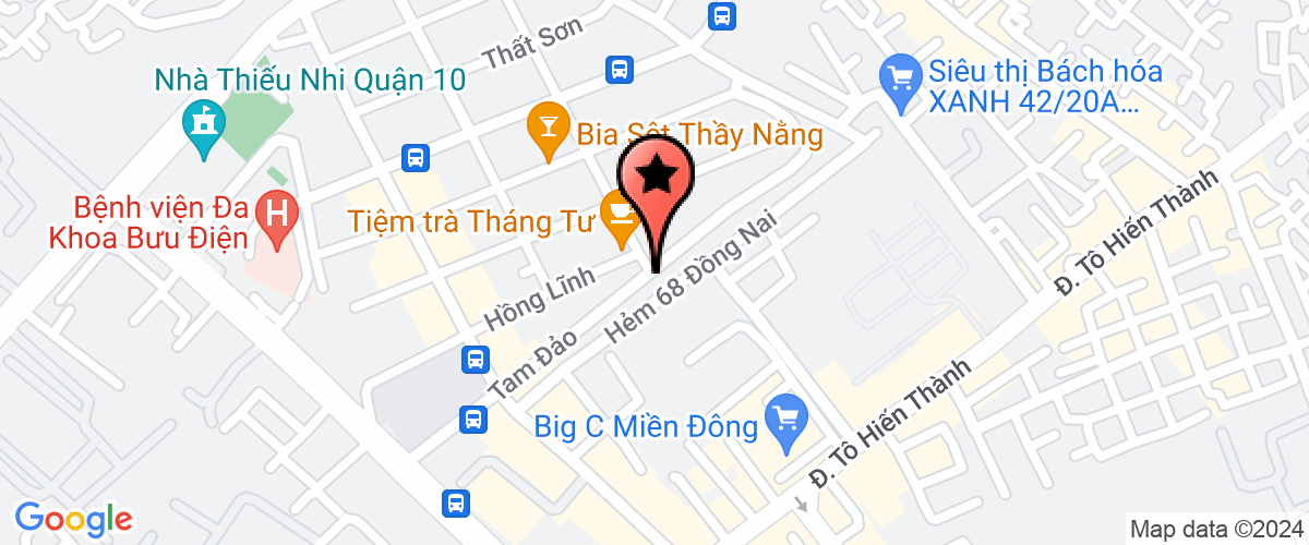 Bản đồ đến Công Ty TNHH Công Nghệ Môi Trường Huy Nguyễn
