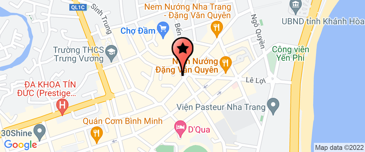Bản đồ đến Công Ty TNHH Hải Đăng Khánh Hòa