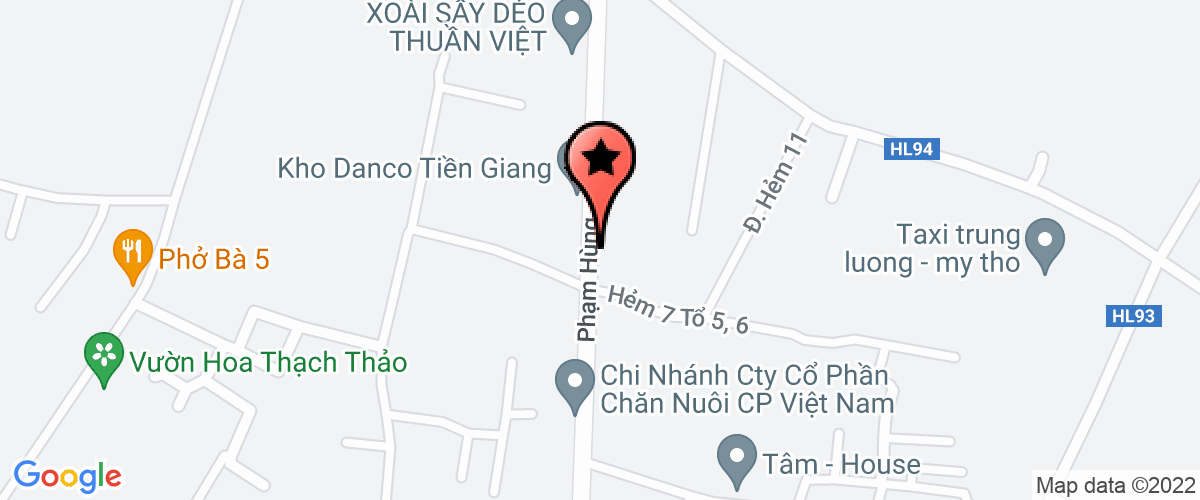 Map go to Nguyen Thi Kim Xuyen Private Enterprise