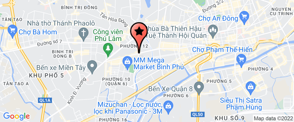 Map go to Khoa Minh Technology Service Trading Company Limited