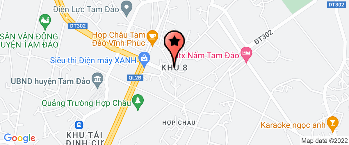 Map go to Anh Anh Tue Green Tree Trading And Investment Joint Stock Company