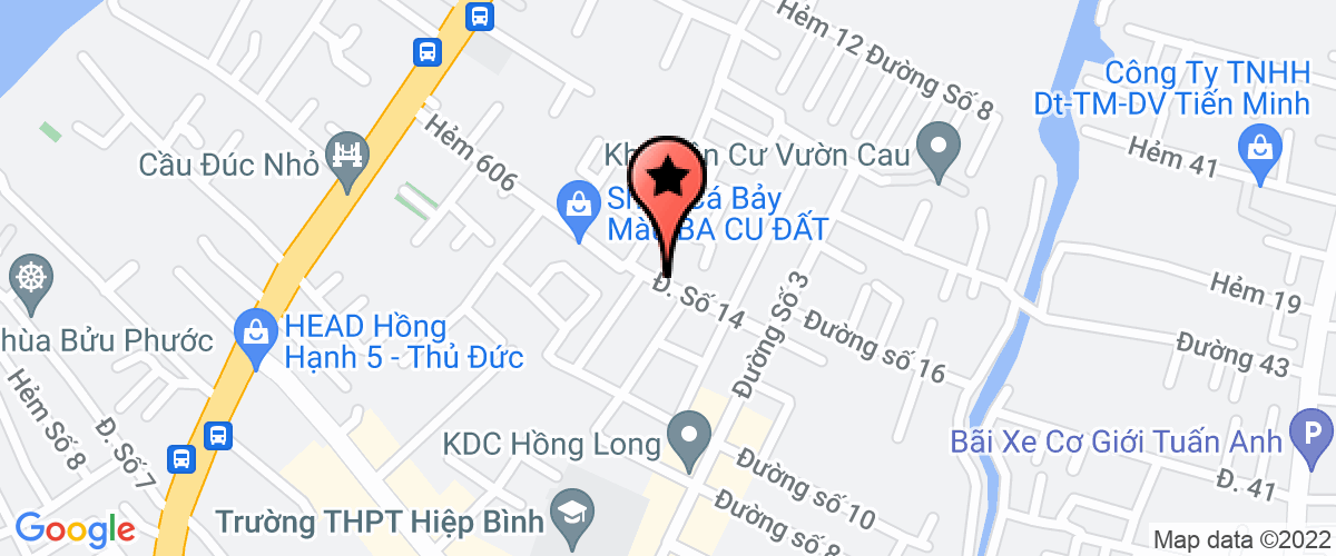 Map go to Minh Lam Construction Company Limited