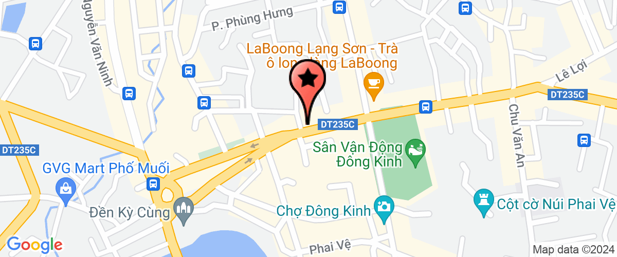 Bản đồ đến TT Văn Hóa Thể Thao TP Lạng Sơn