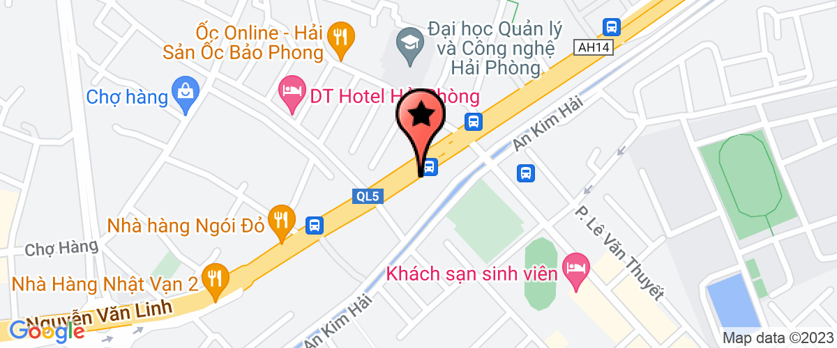 Map go to Hung Thinh Services and Production Investment Company Limited