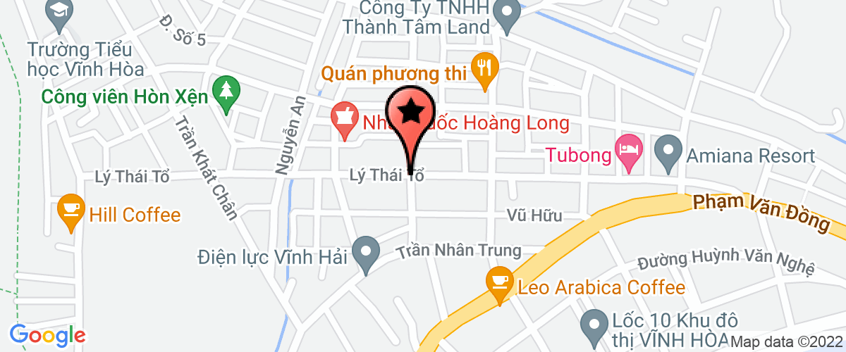 Map go to TMDVdl Nuoc Thien Nhan Sport Company Limited