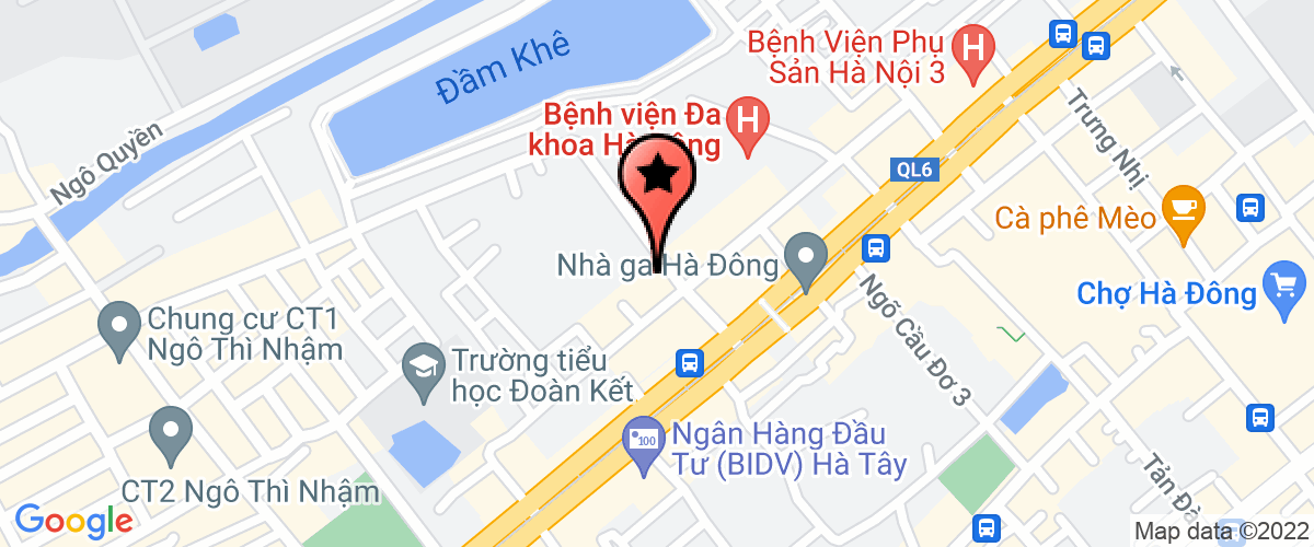 Map go to Thien Hoa An Loc Tourist and Trading Joint Stock Company