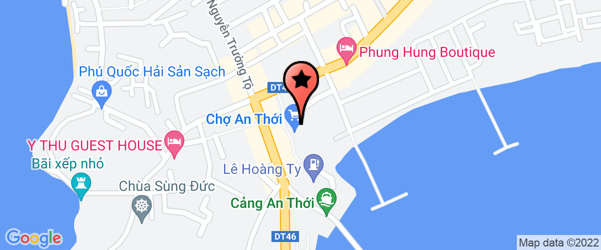 Map go to Vinh Dao Phu Quoc Company Limited