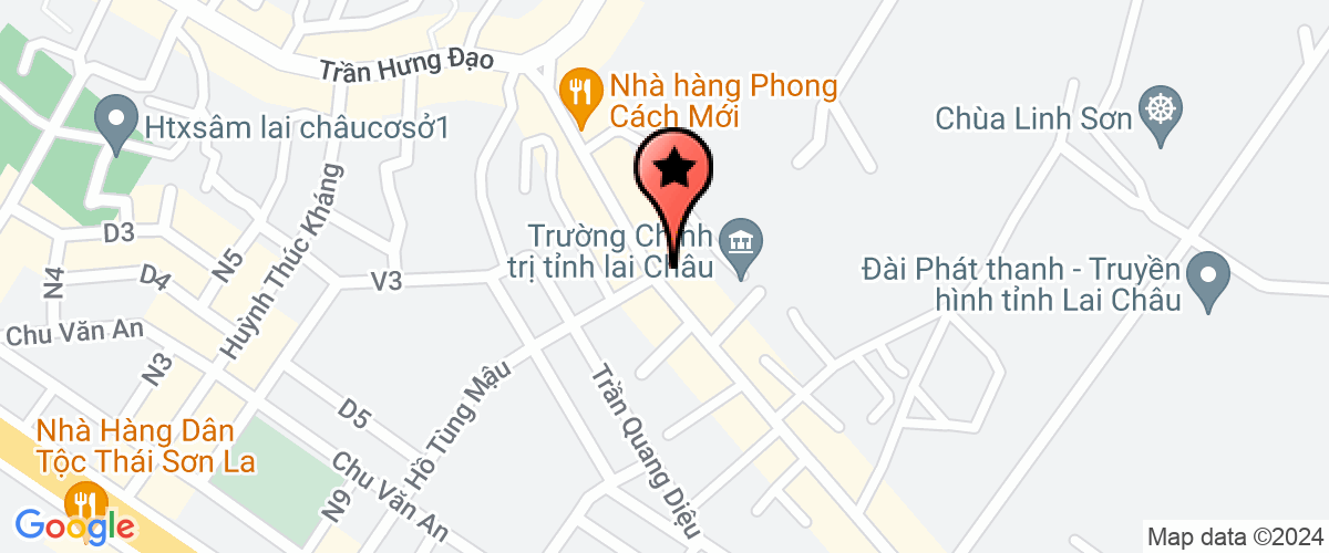 Map go to co phan xay dung va lap may dien nuoc Tay Bac Company