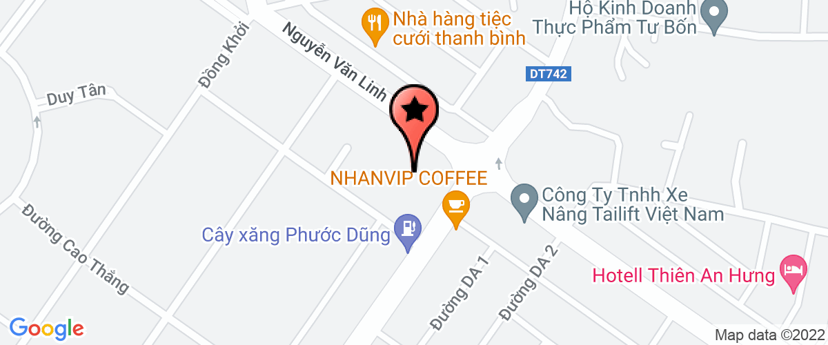 Map go to Gia Hung Phat Catering Industry Company Limited
