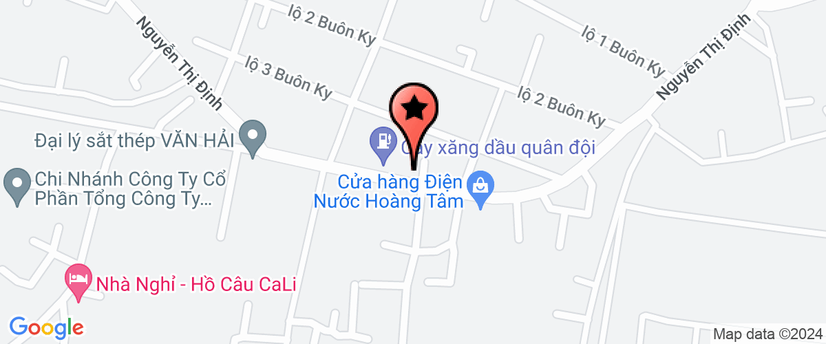 Map go to Tam Trang Construction Company Limited