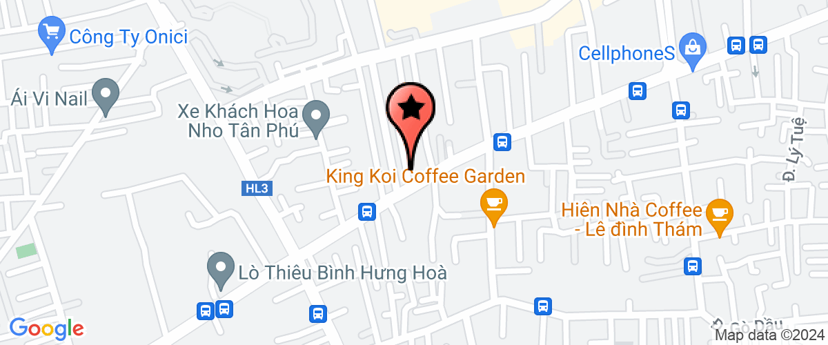 Bản đồ đến Công Ty TNHH Công Nghệ Công Minh